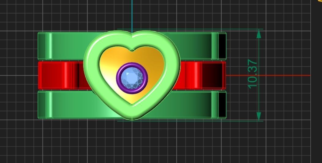 Chopard band 3D print model_1