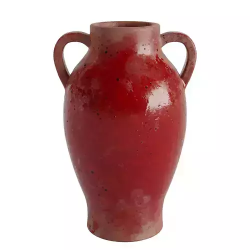 Handcrafted Corbel Glazed Vase 3D model