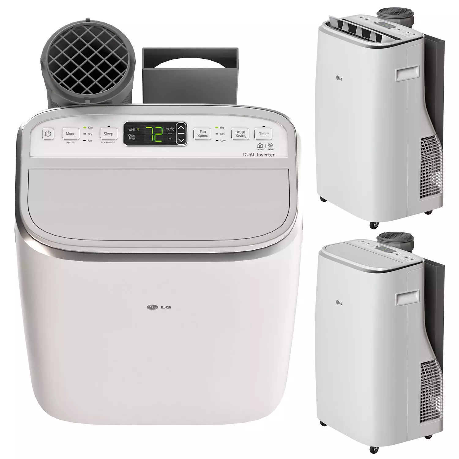 Floor air conditioner LG 3D model
