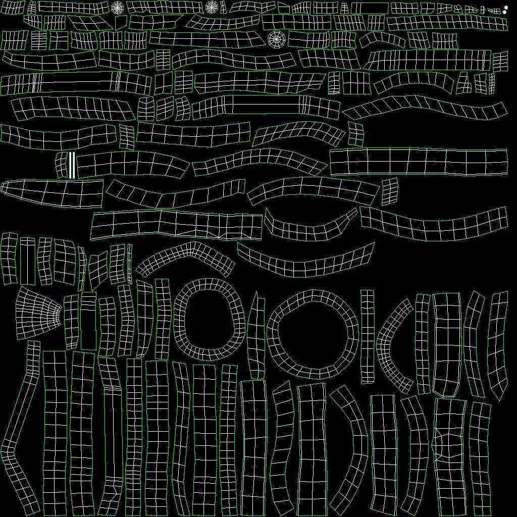 Statue bust LOWPOLY Game model Low-poly 3D model_5