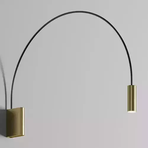 Volta 5lt Wall Light Low-poly 3D model