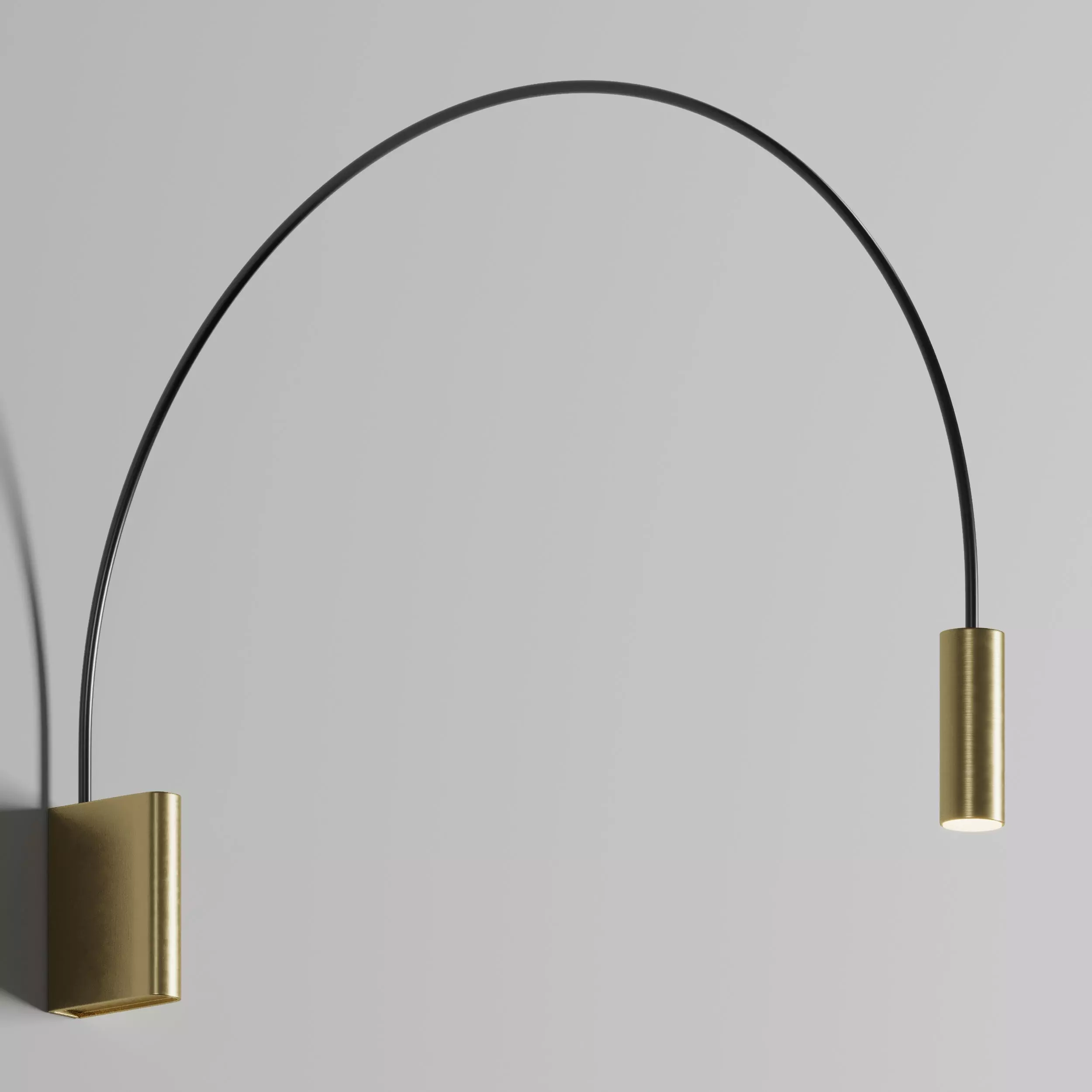 Volta 5lt Wall Light Low-poly 3D model_0