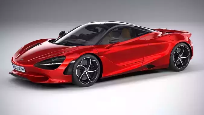 McLaren 750S 2024 3D model