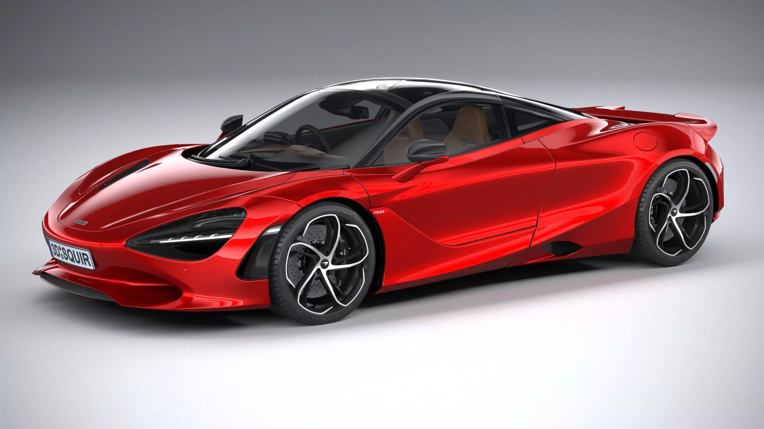 McLaren 750S 2024 3D model_0