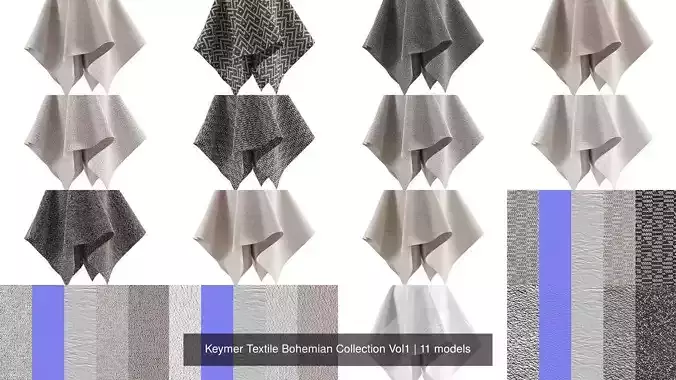 Keymer Textile Bohemian Collection Vol1