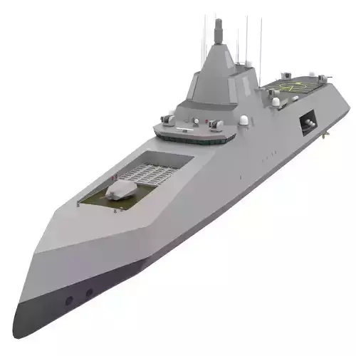 Stealth Navy Frigate
