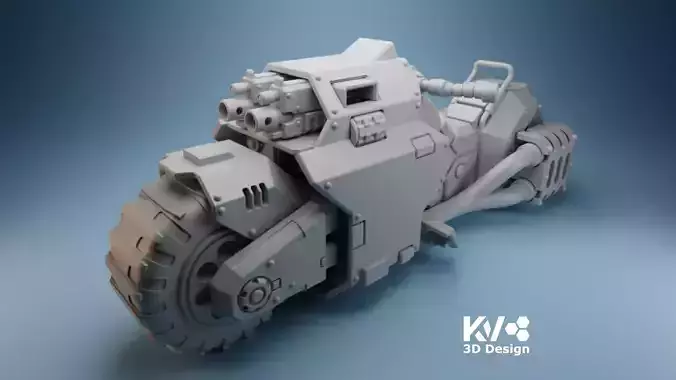KV-Marines Bike 3D print model