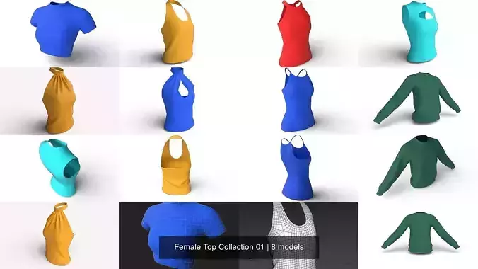 Female Top Collection 01