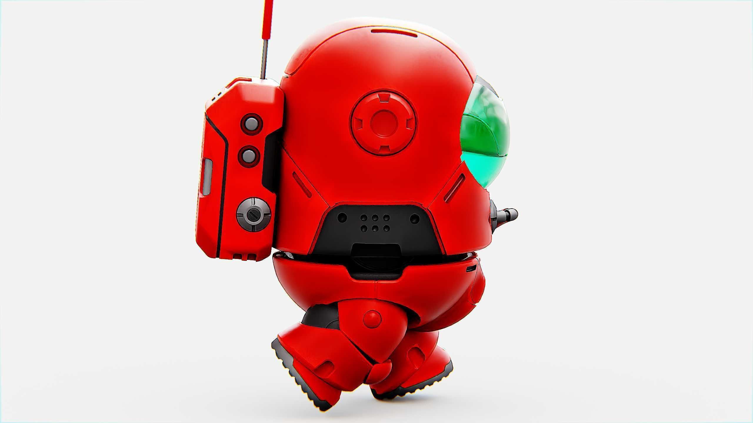 AMONG US CHARACTER b Rigged for Unreal Engine - Unity - MIXAMO 3D model_16