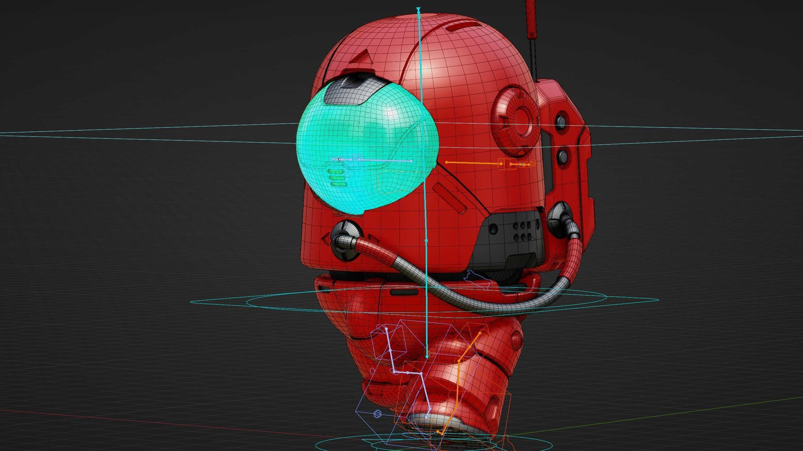 AMONG US CHARACTER b Rigged for Unreal Engine - Unity - MIXAMO 3D model_39