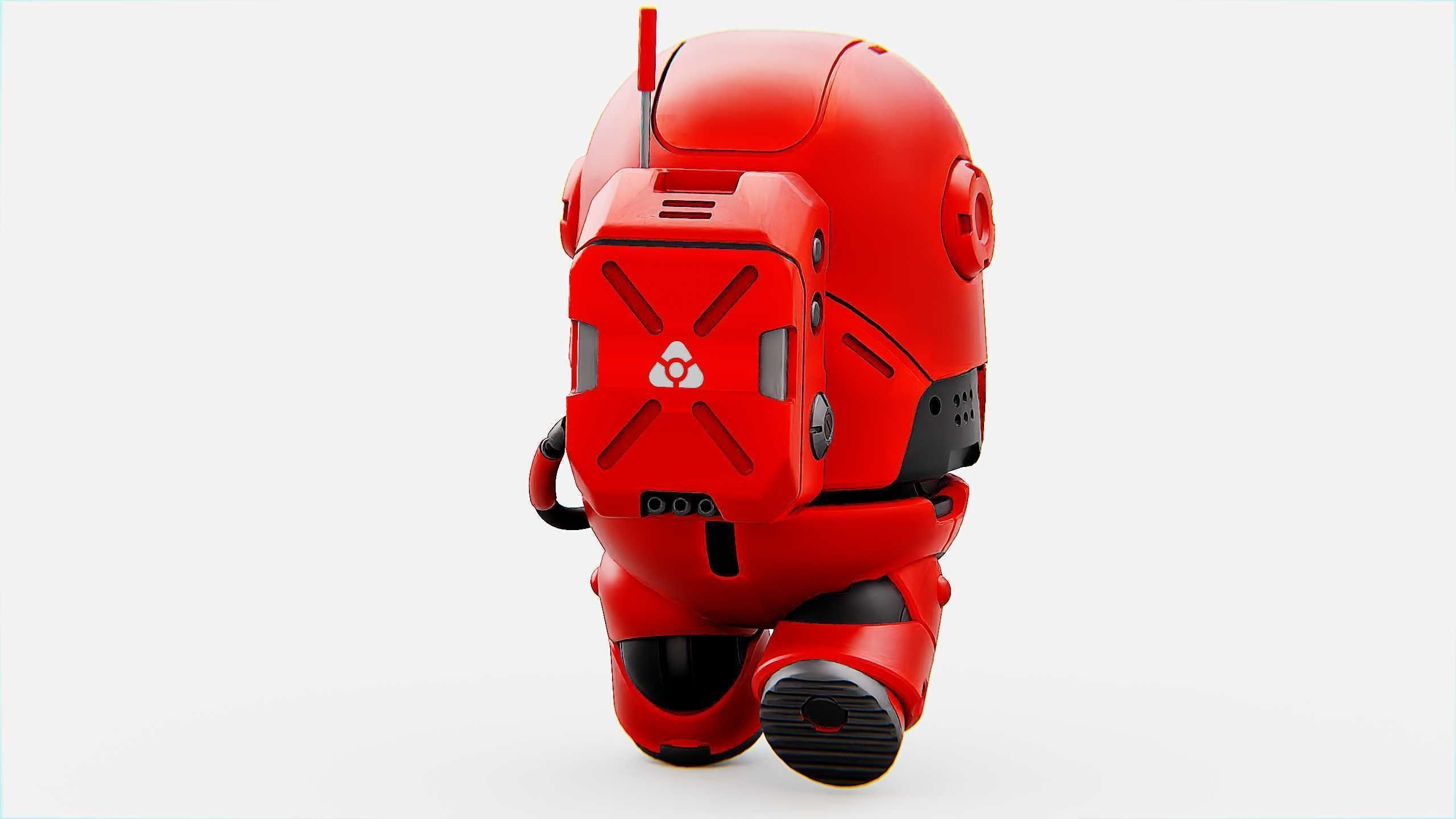 AMONG US CHARACTER b Rigged for Unreal Engine - Unity - MIXAMO 3D model_12