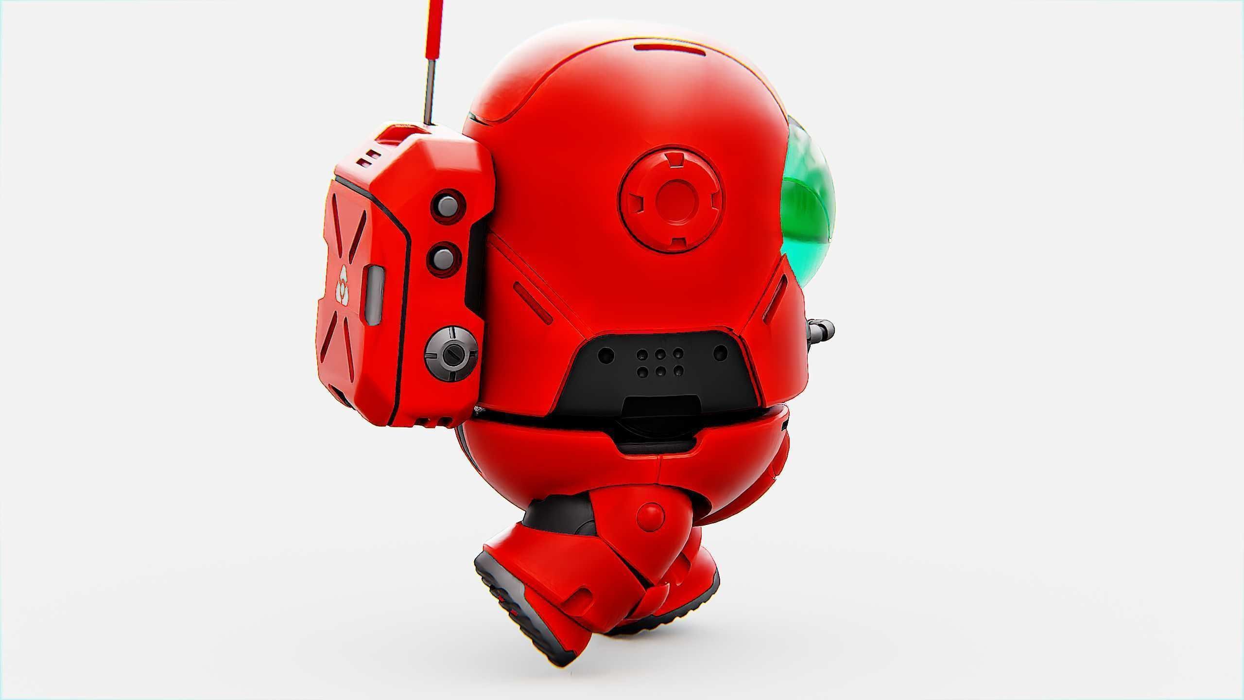 AMONG US CHARACTER b Rigged for Unreal Engine - Unity - MIXAMO 3D model_15