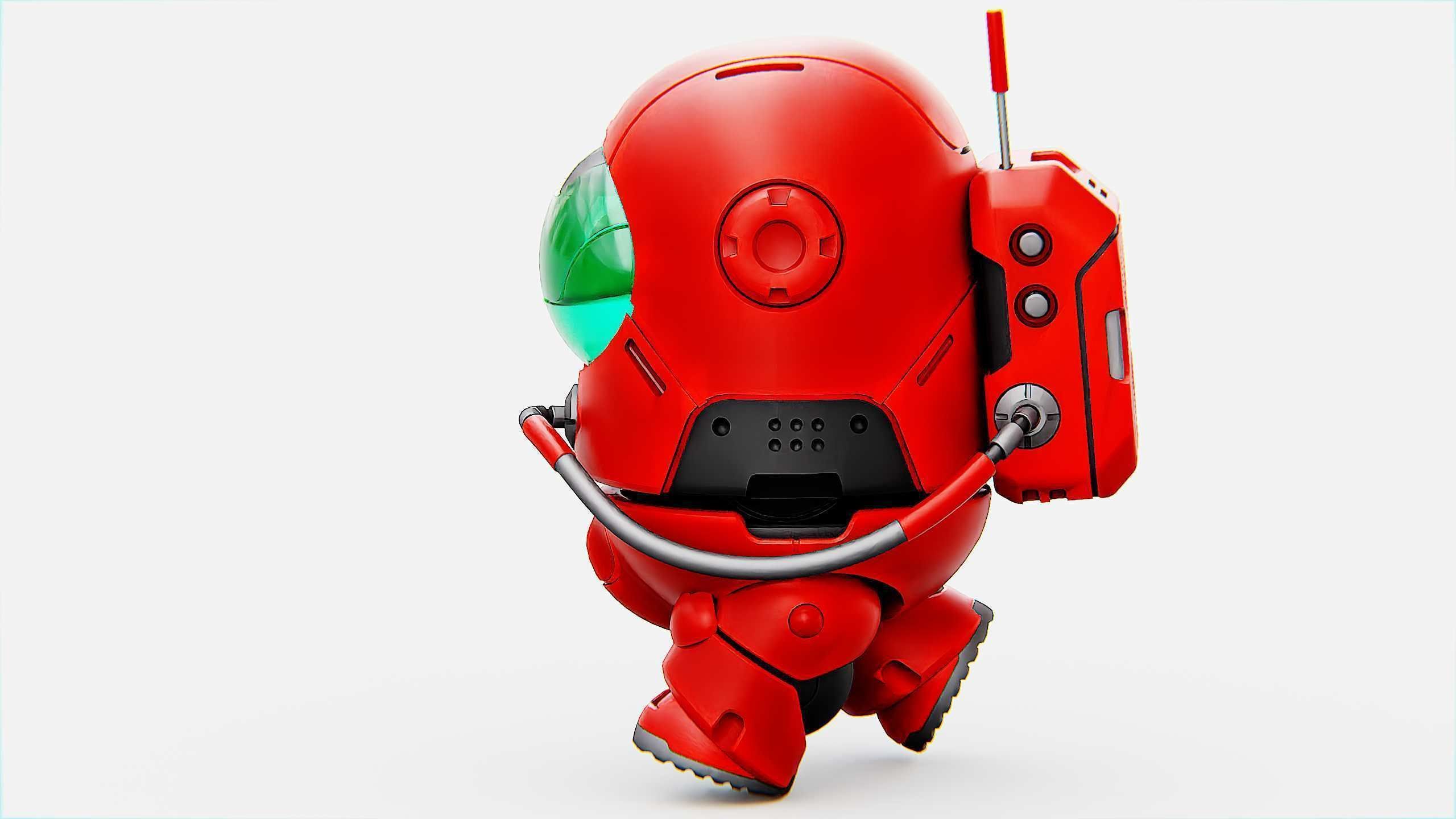 AMONG US CHARACTER b Rigged for Unreal Engine - Unity - MIXAMO 3D model_6