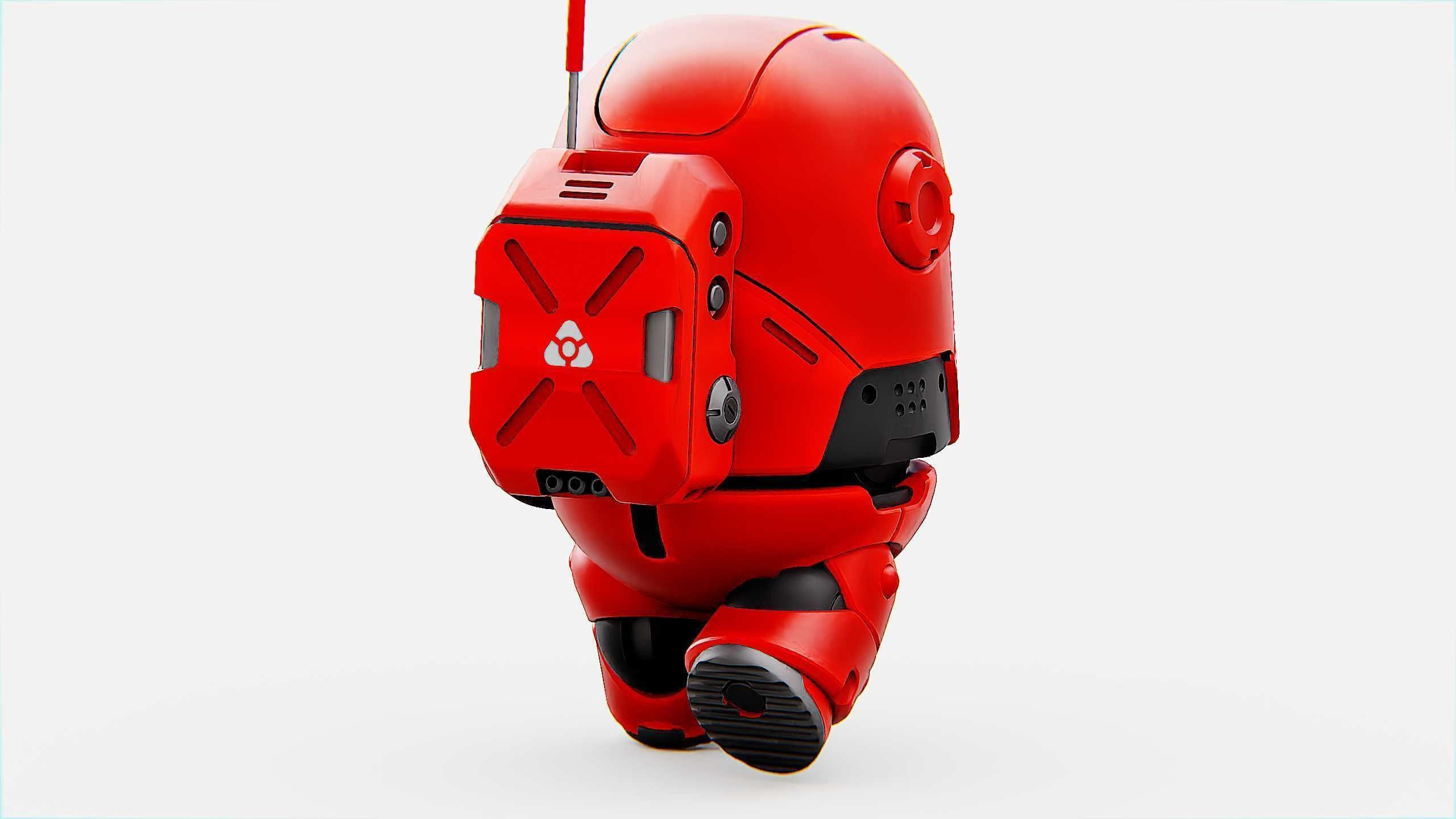 AMONG US CHARACTER b Rigged for Unreal Engine - Unity - MIXAMO 3D model_13