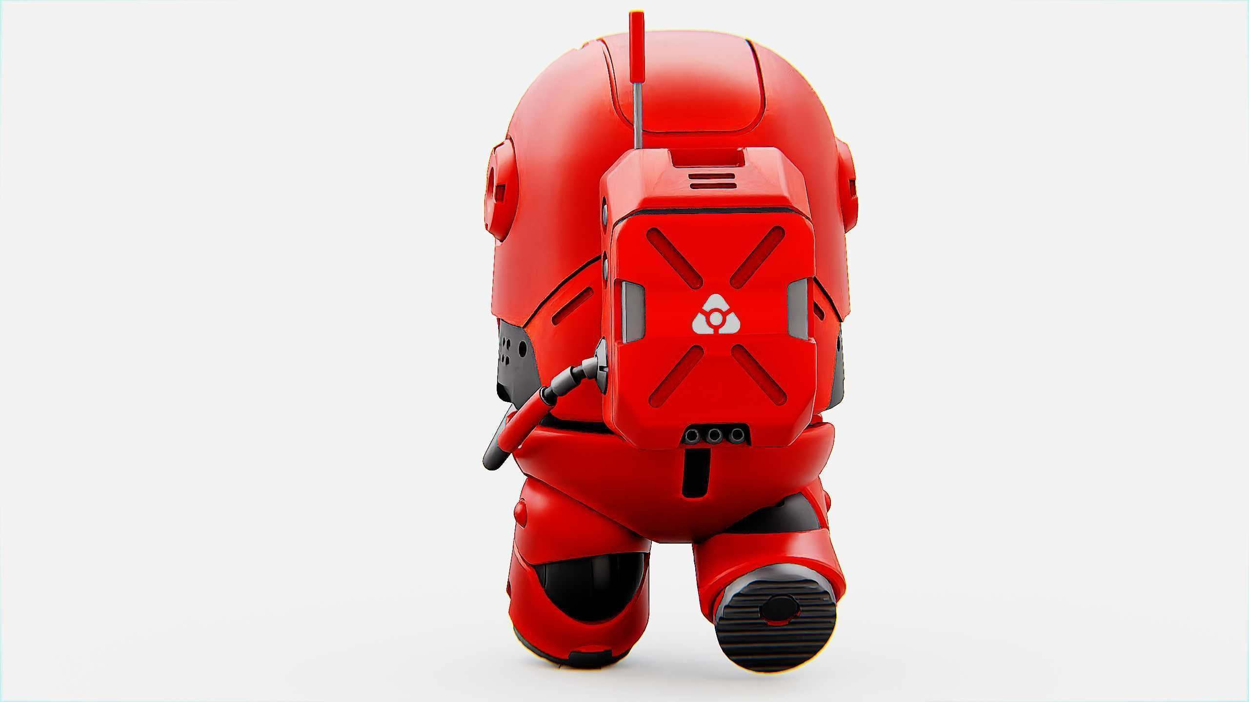 AMONG US CHARACTER b Rigged for Unreal Engine - Unity - MIXAMO 3D model_11