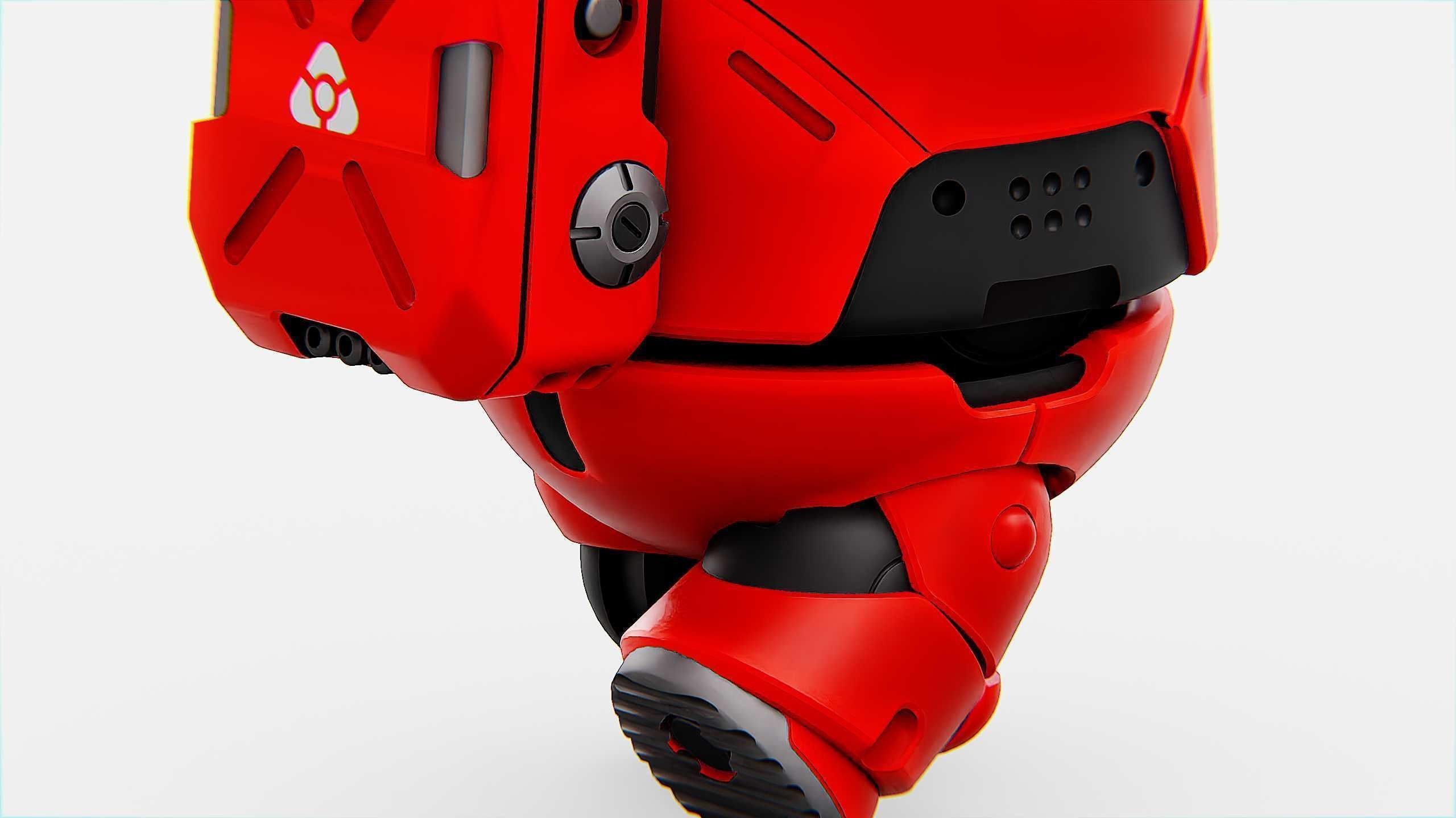 AMONG US CHARACTER b Rigged for Unreal Engine - Unity - MIXAMO 3D model_25