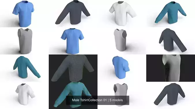 Male TshirtCollection 01