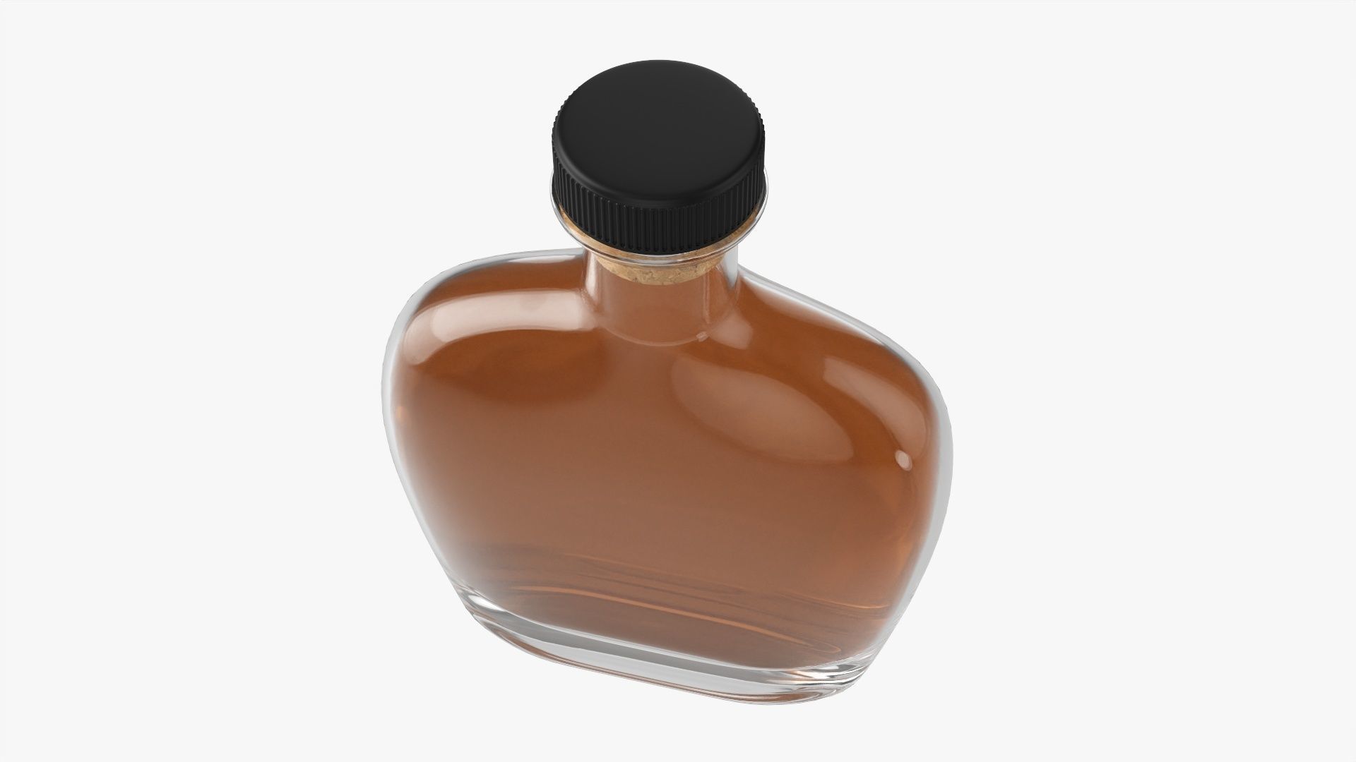 whiskey glass bottles vol2 3D Model Collection_11