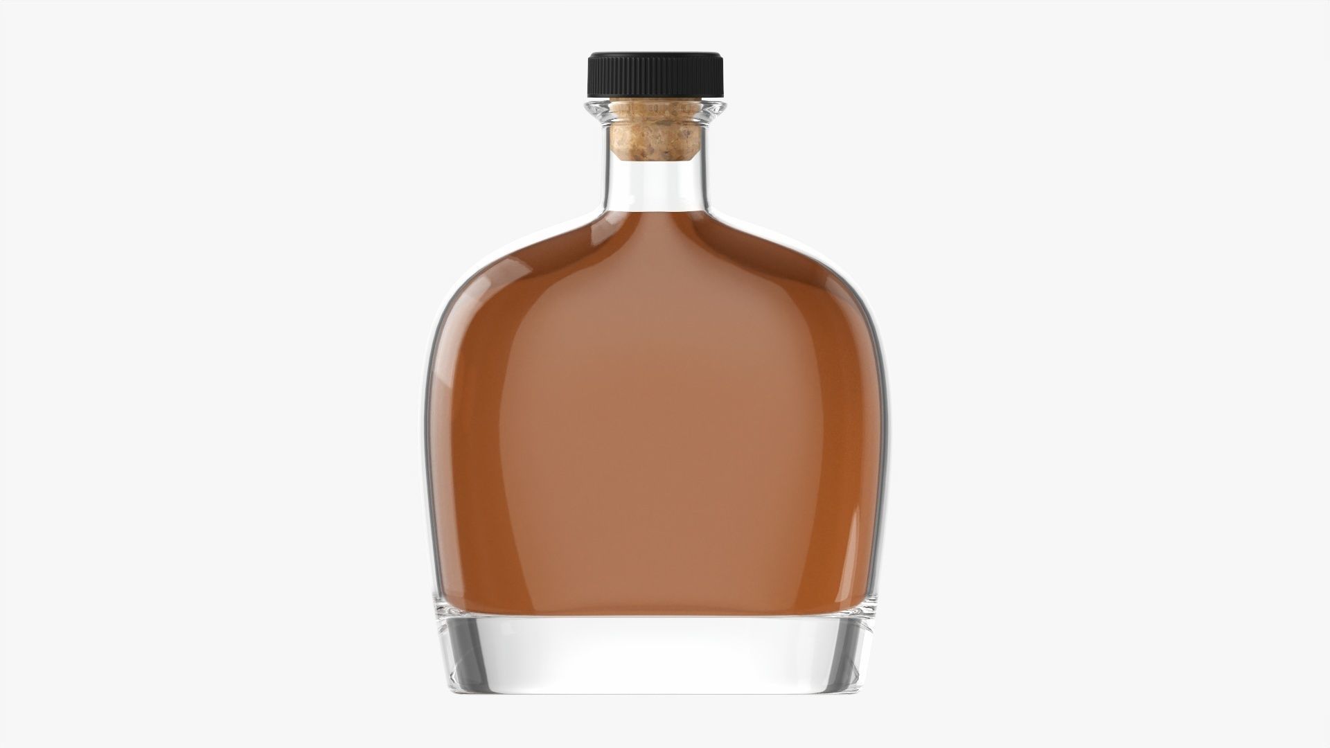 whiskey glass bottles vol2 3D Model Collection_10