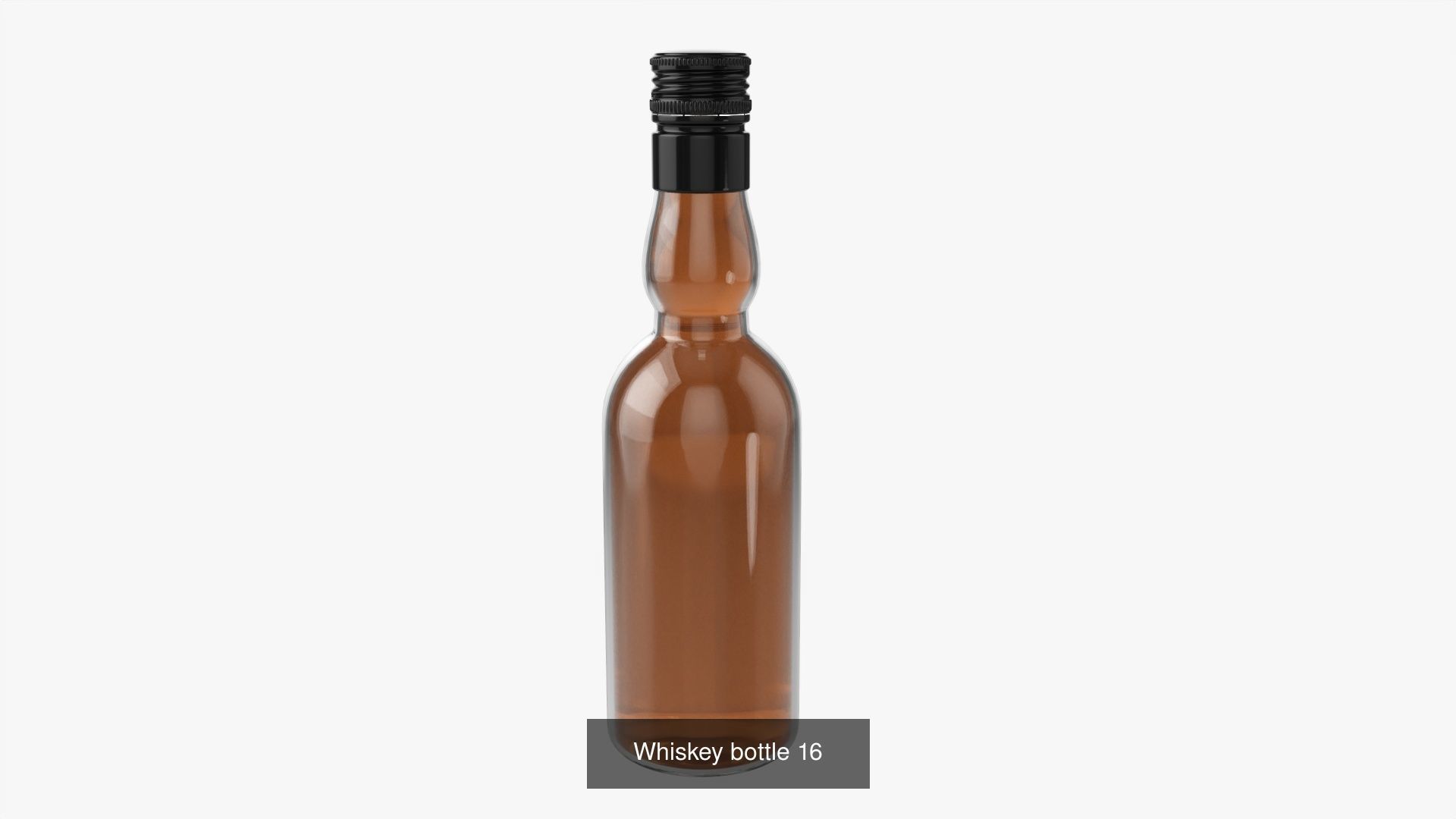 whiskey glass bottles vol2 3D Model Collection_6
