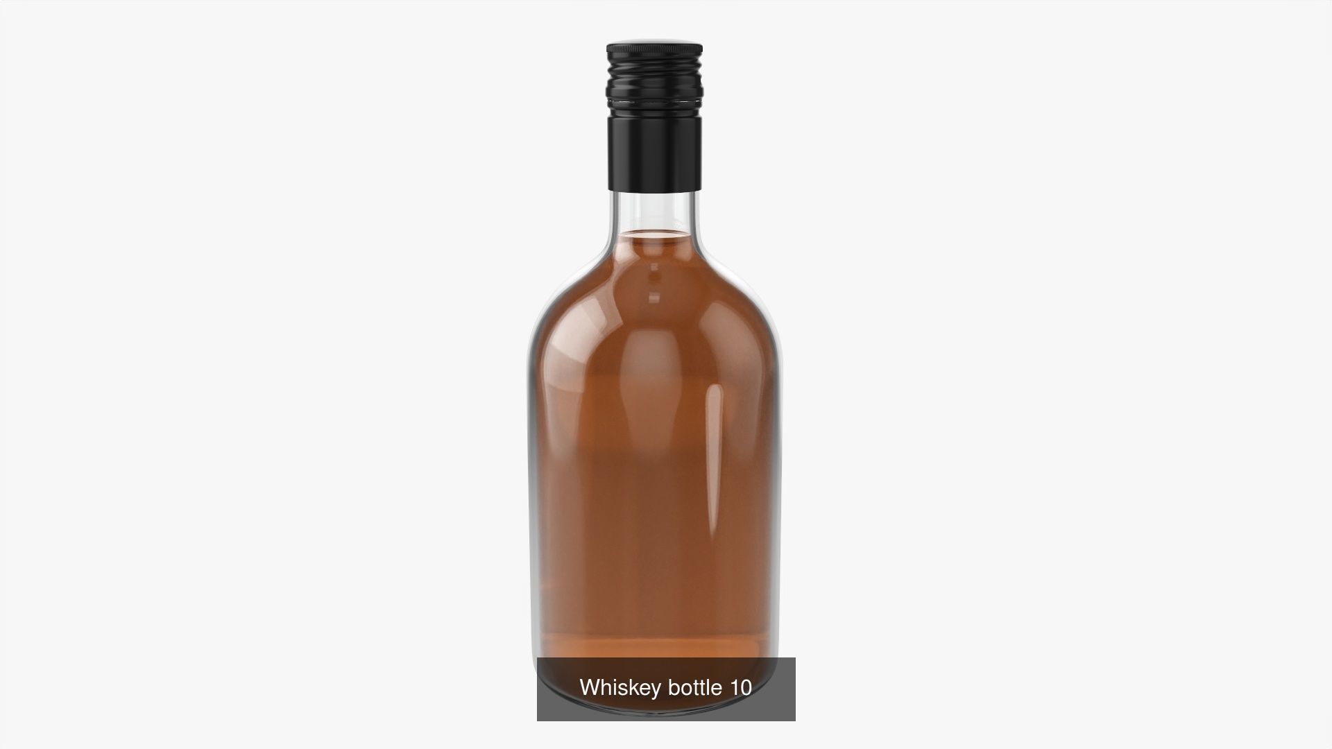 whiskey glass bottles vol2 3D Model Collection_2