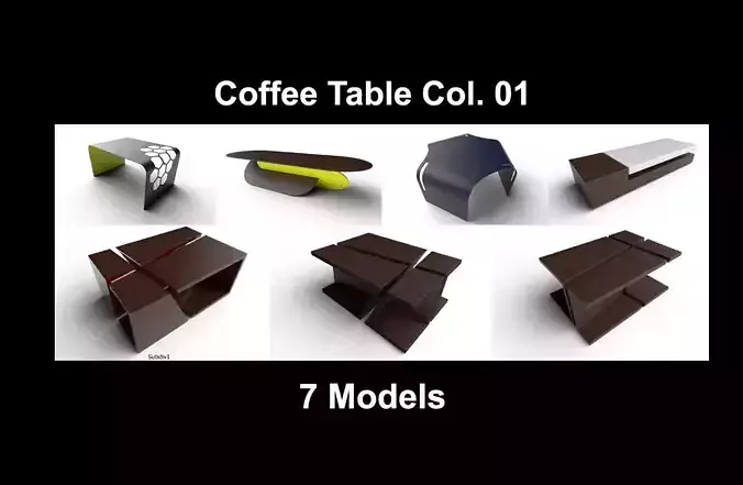 Coffee Table  Collection 01 