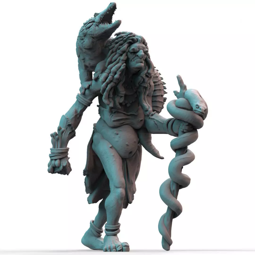Swamp Giant Female 3D print model_0