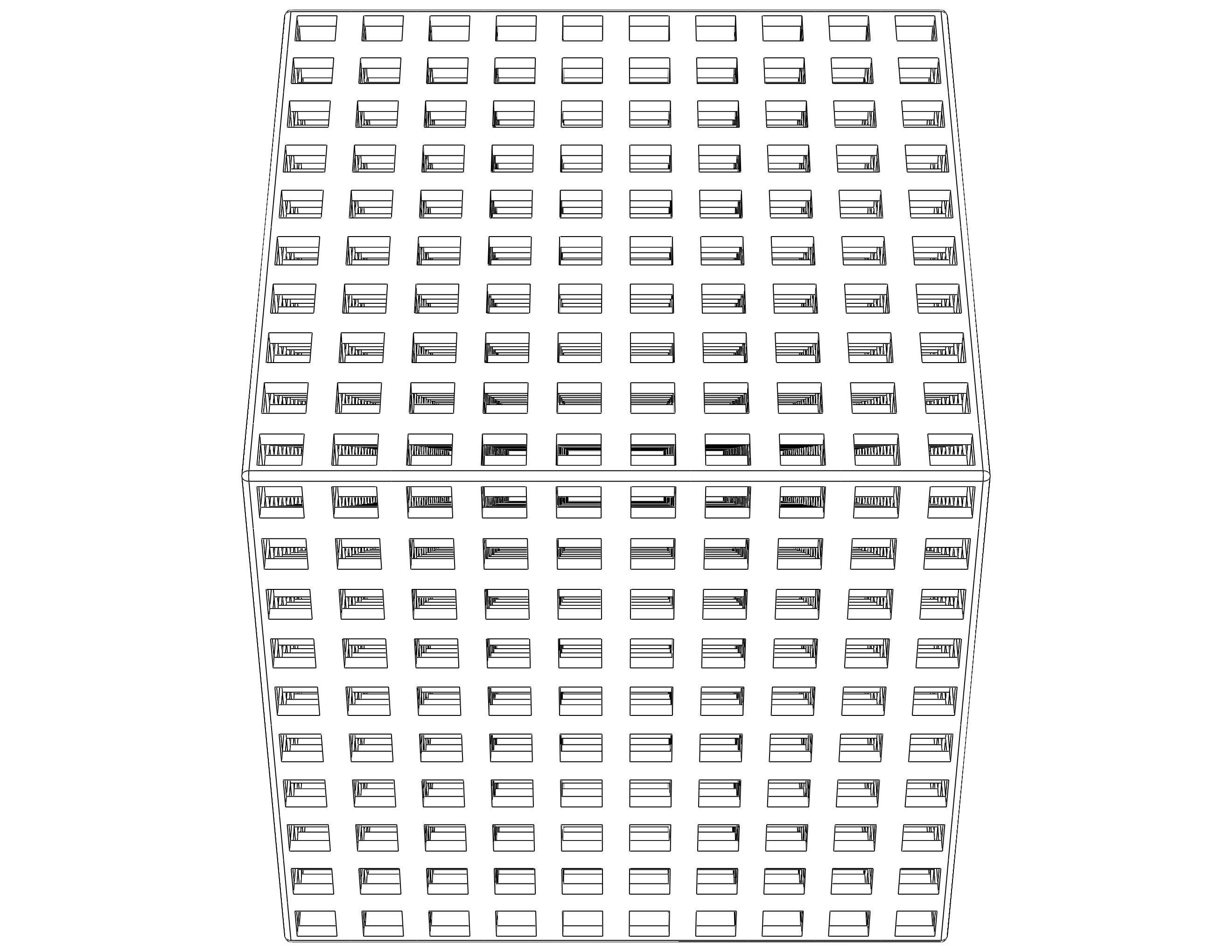 Simple Cubic Lattice Structure 3D print model_18