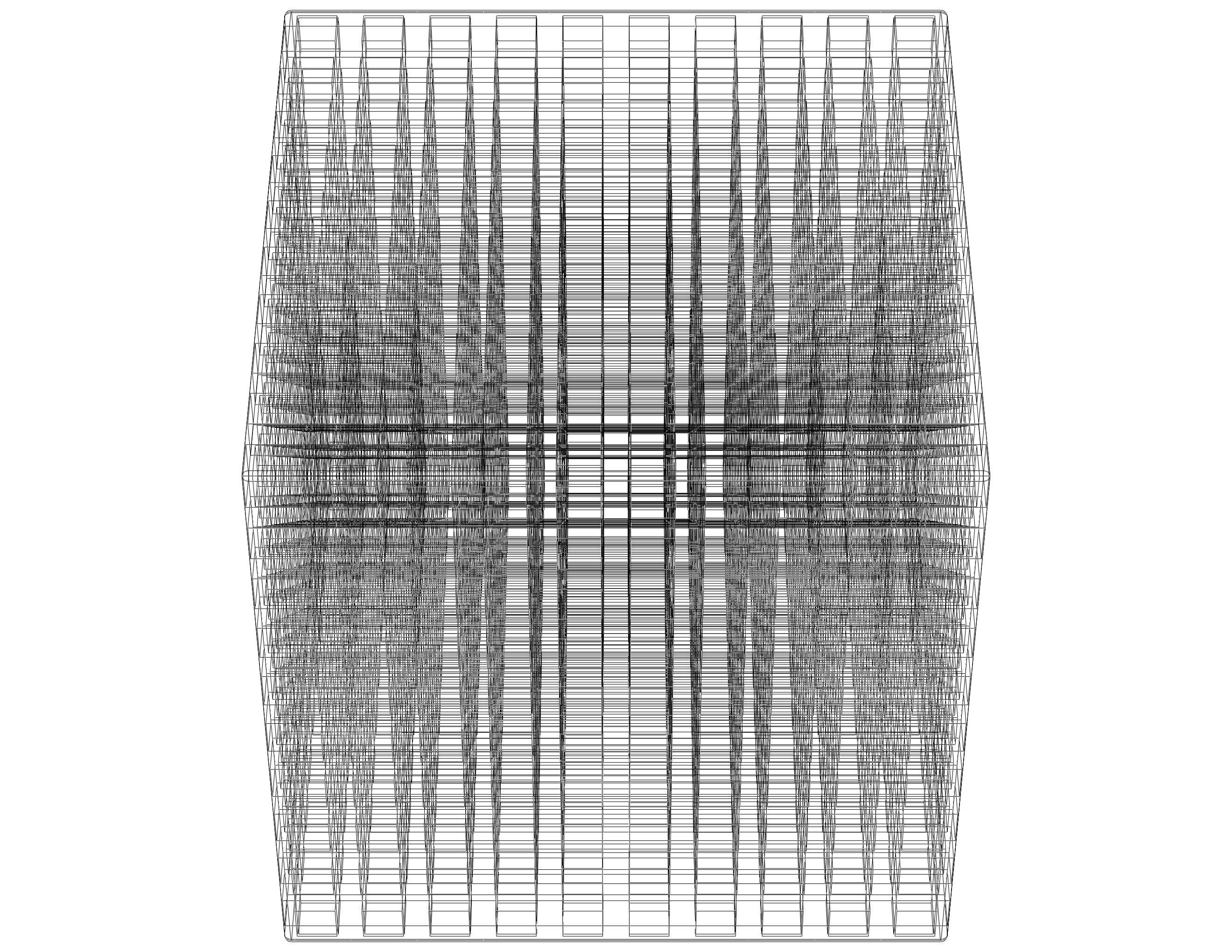 Simple Cubic Lattice Structure 3D print model_20