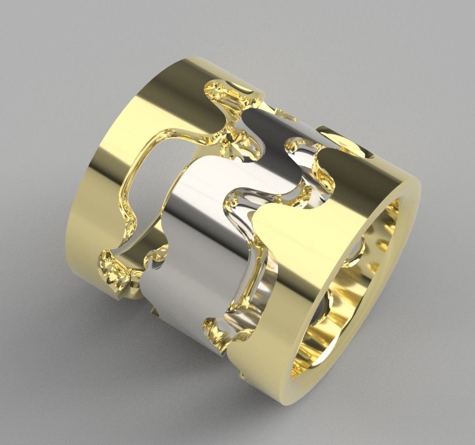 Stack ring 3D print model_1