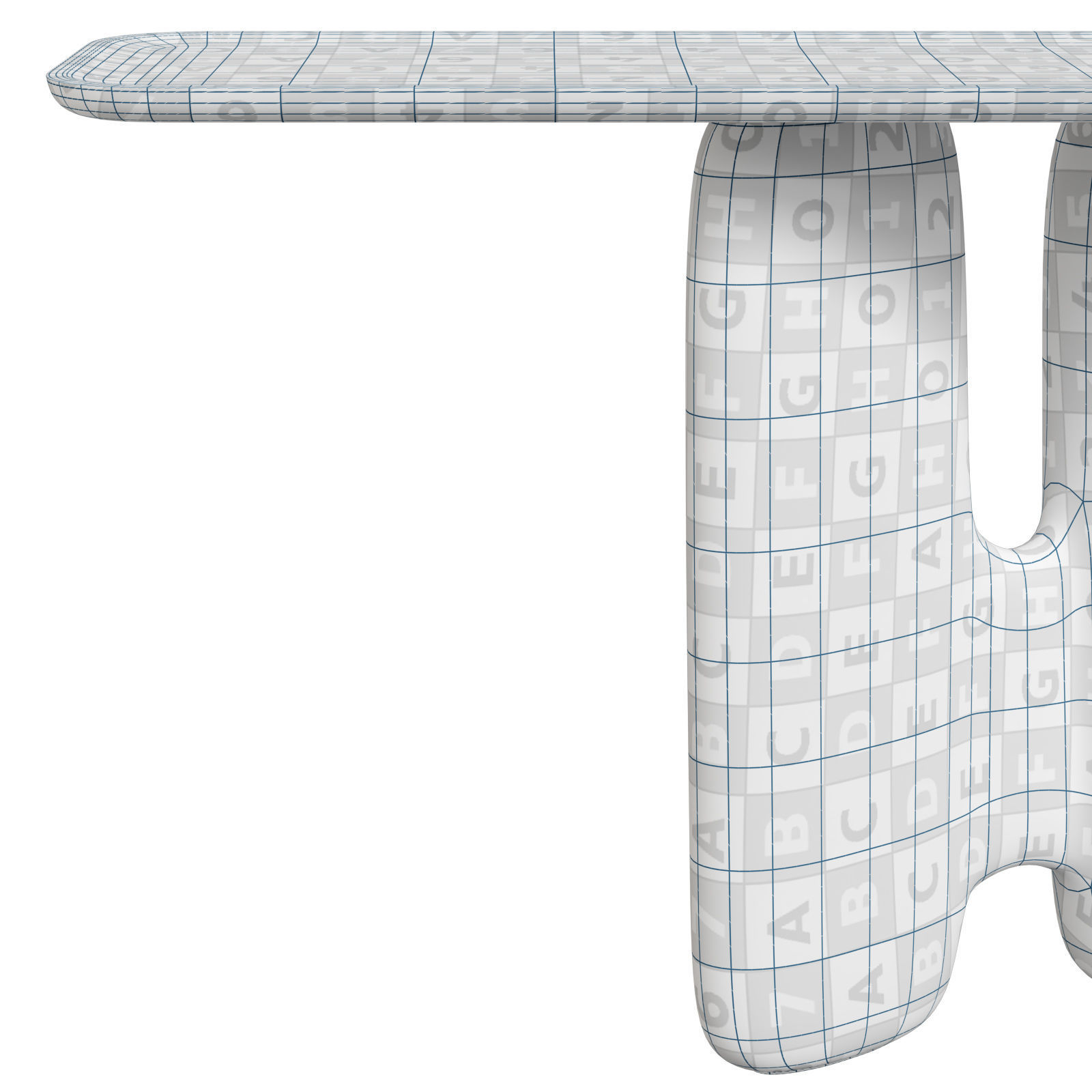 Roche Bobois console Rio Ipanema 3D model_11