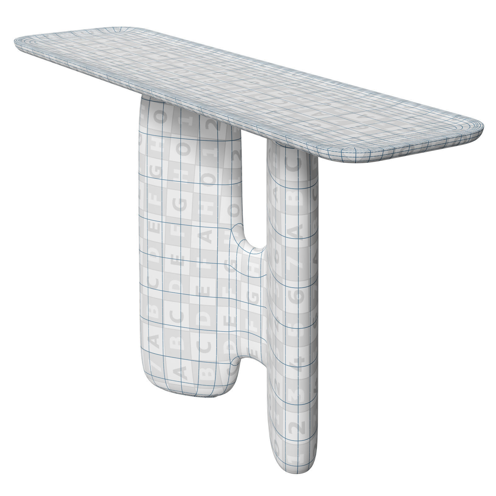 Roche Bobois console Rio Ipanema 3D model_10