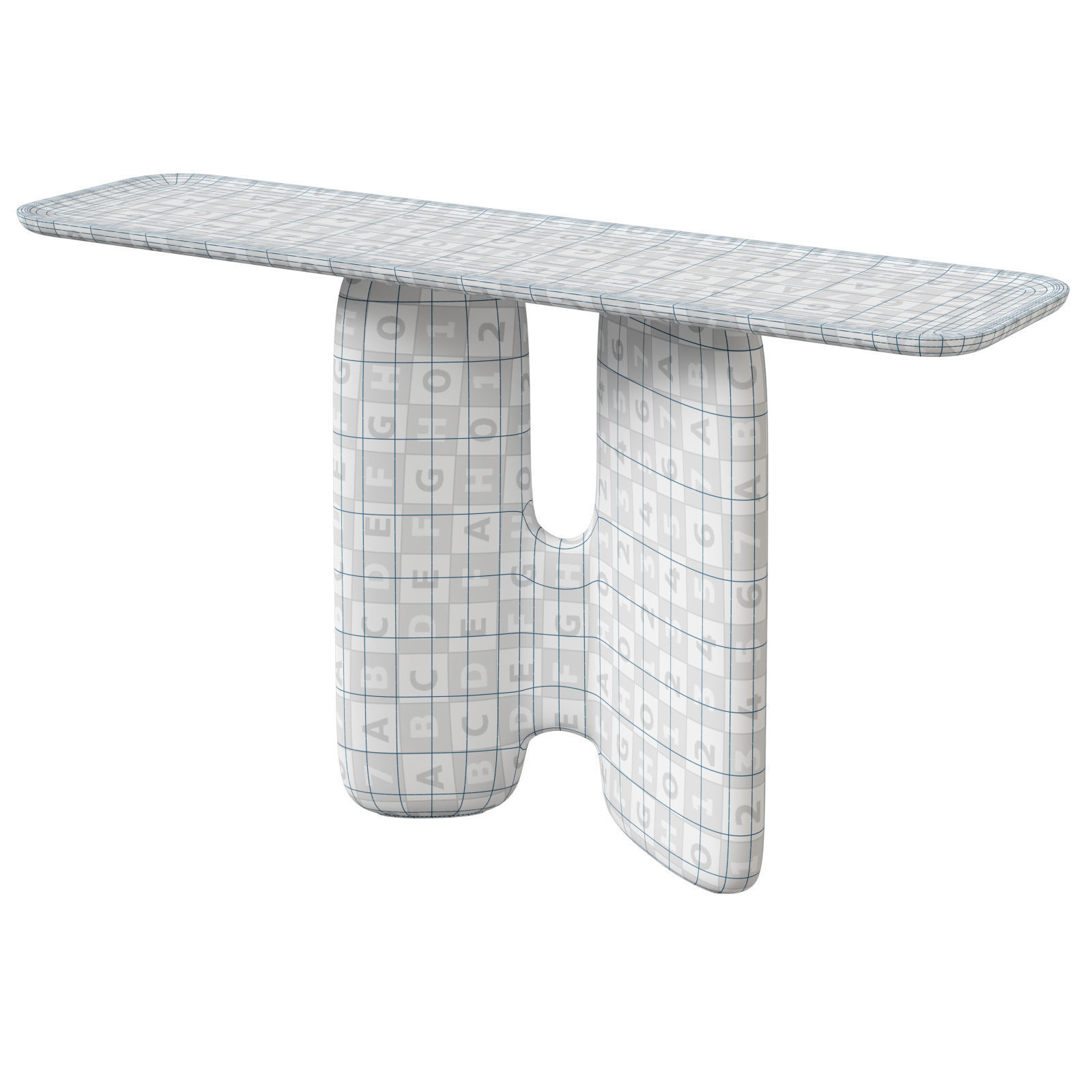 Roche Bobois console Rio Ipanema 3D model_8
