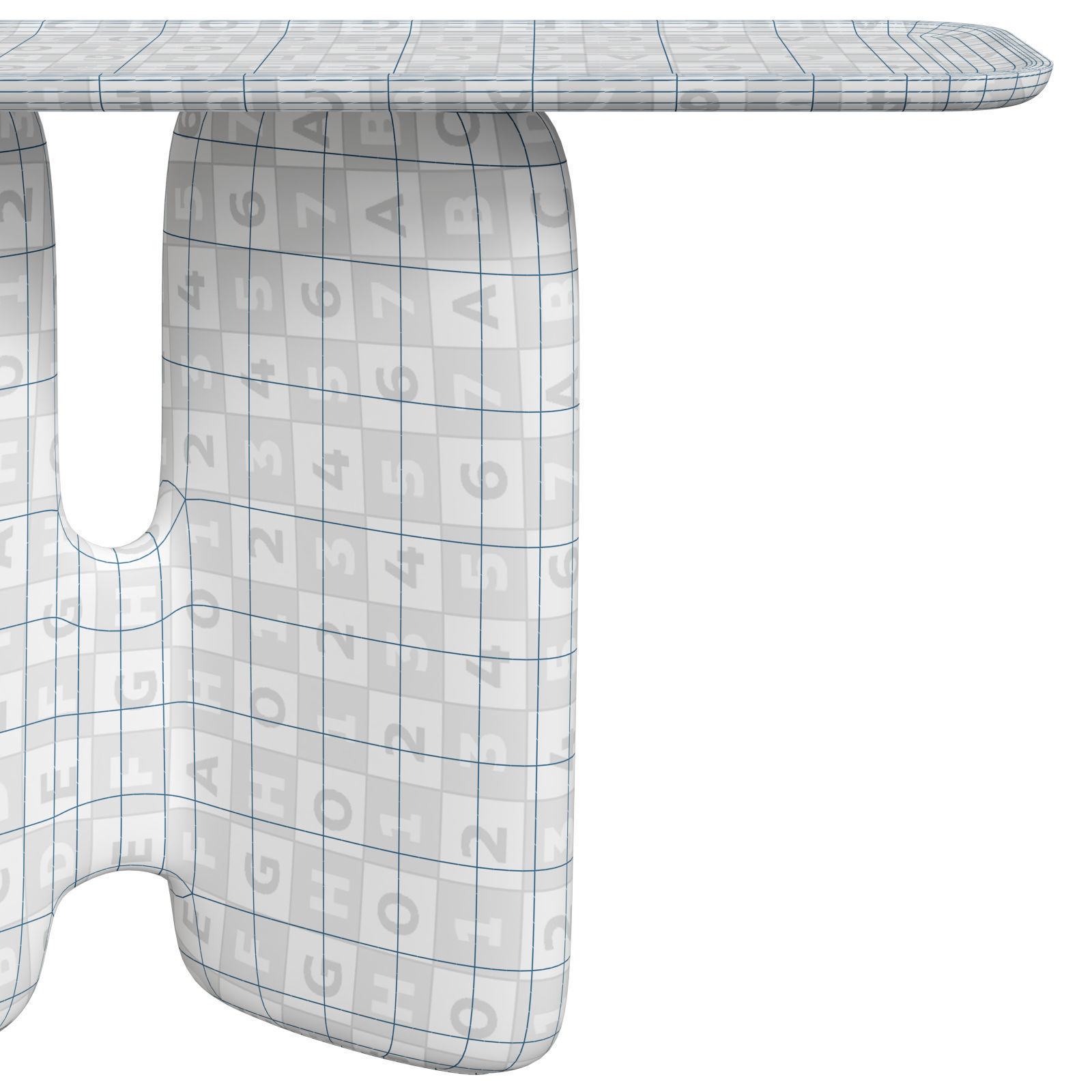 Roche Bobois console Rio Ipanema 3D model_12