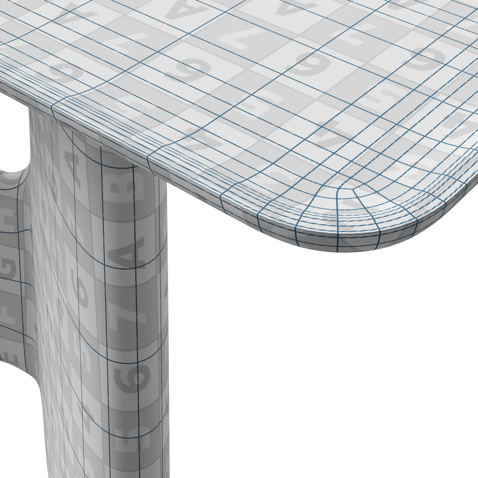 Roche Bobois console Rio Ipanema 3D model_13
