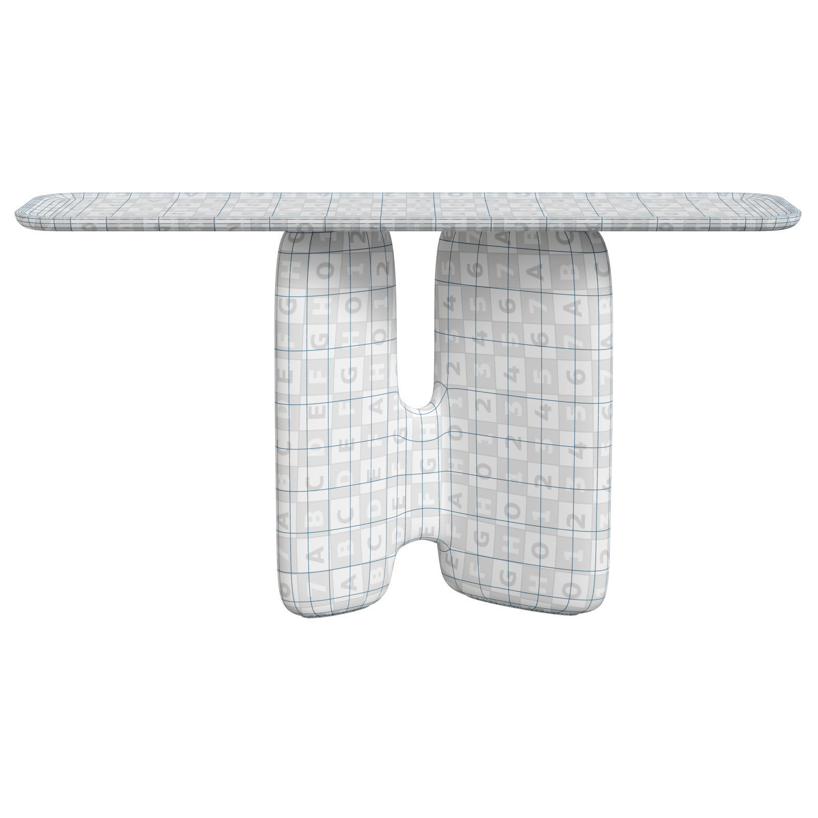 Roche Bobois console Rio Ipanema 3D model_9