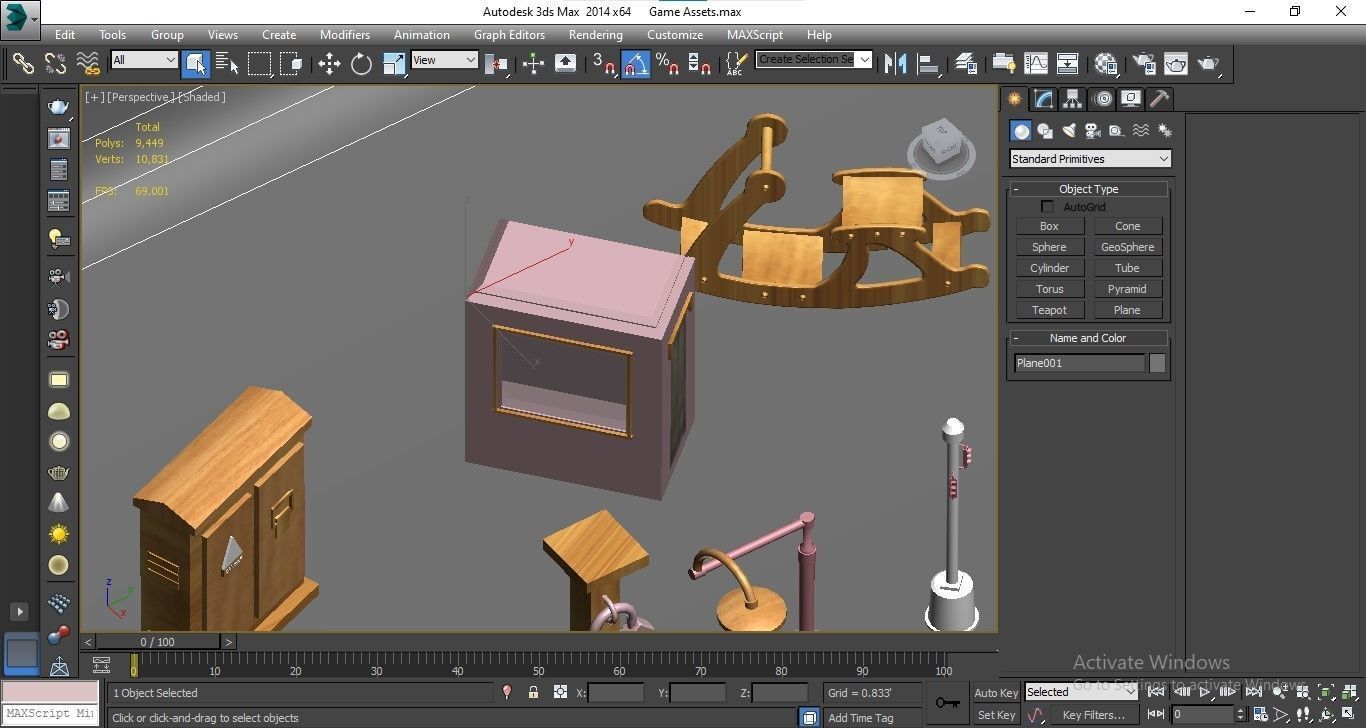 Game Assets Low-poly 3D model_34