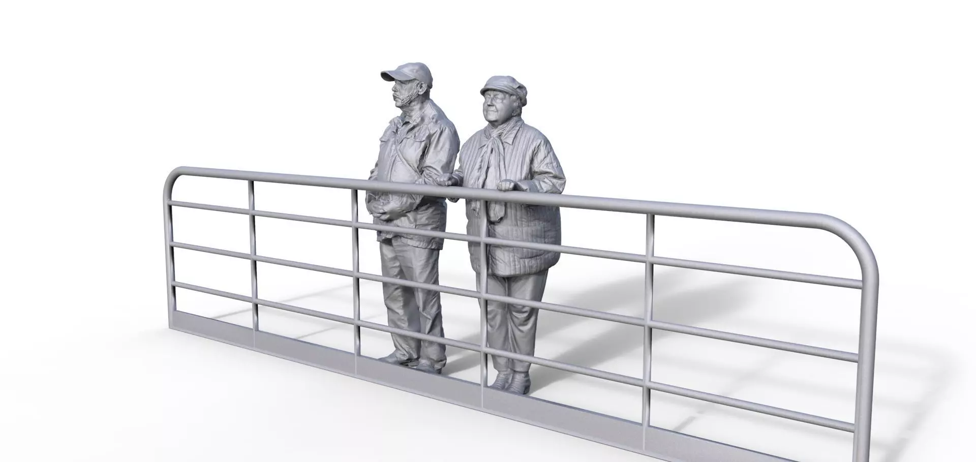passengers characters Figurines Ship model Vessel Aida 3D print model_0