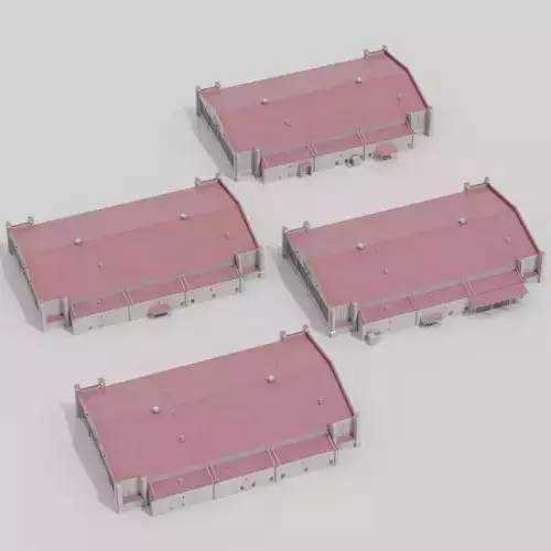 Airport Hangar Exterior Pack 3