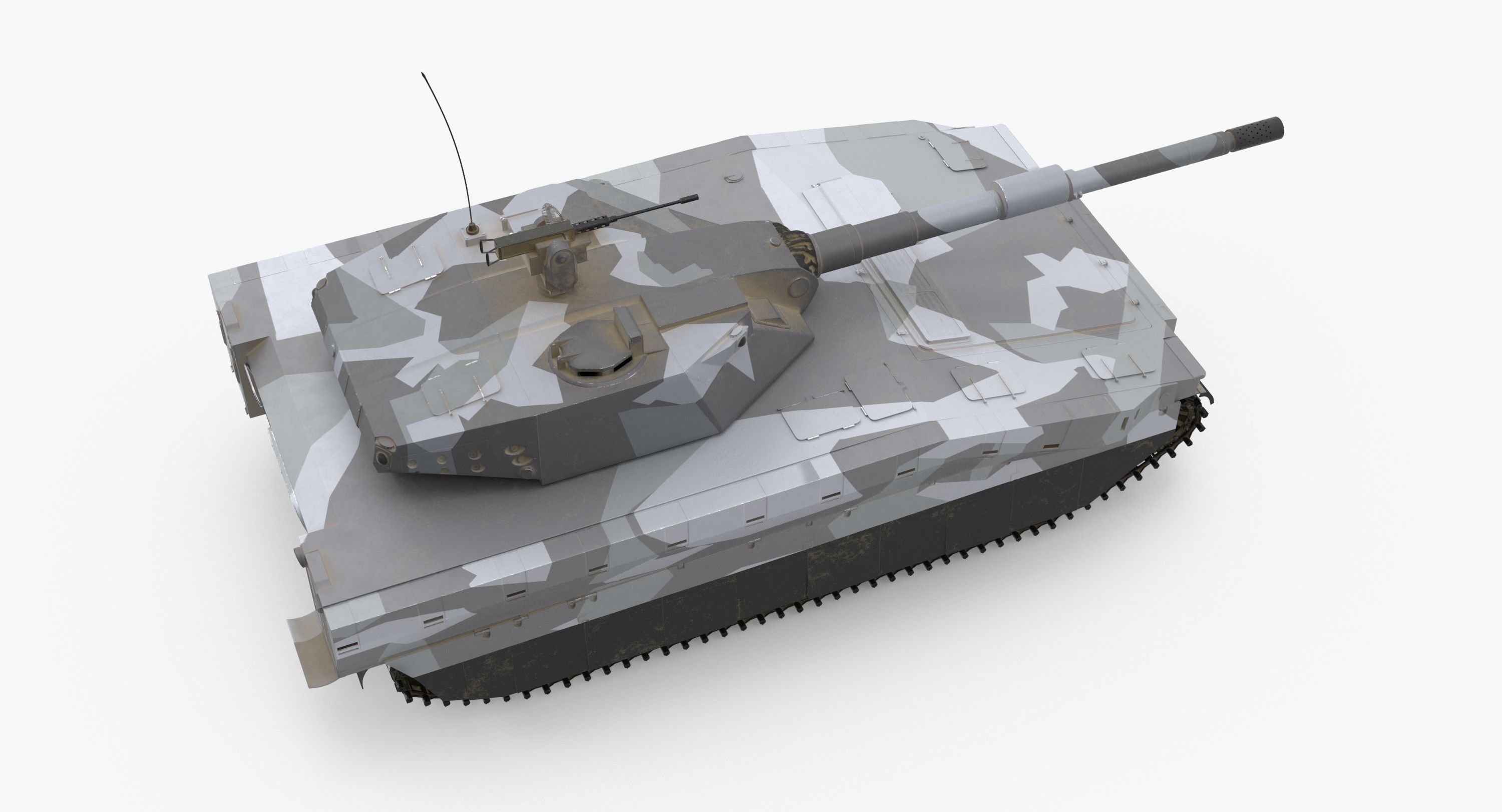 CV90 120T Low-poly 3D model_20