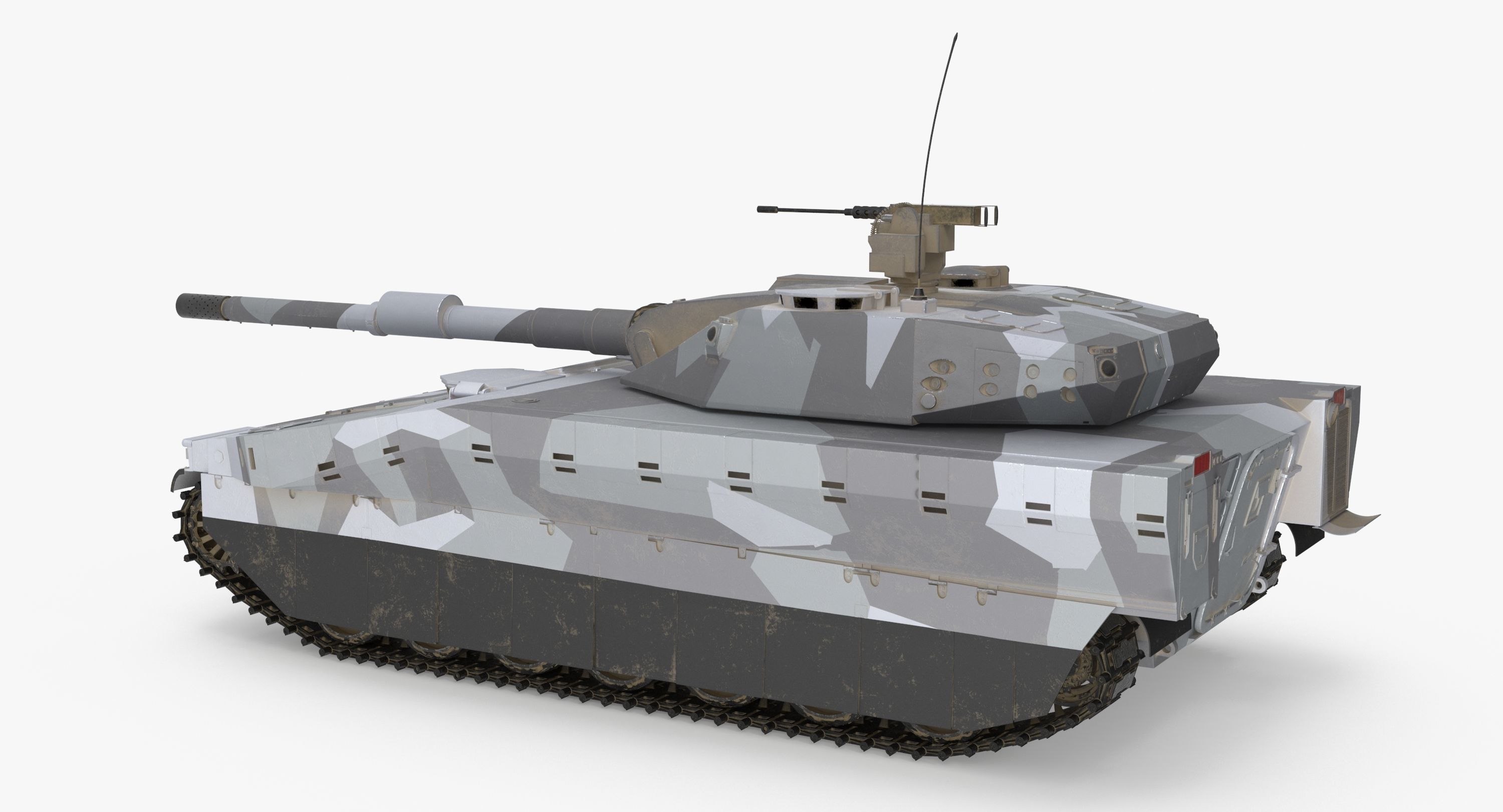 CV90 120T Low-poly 3D model_14