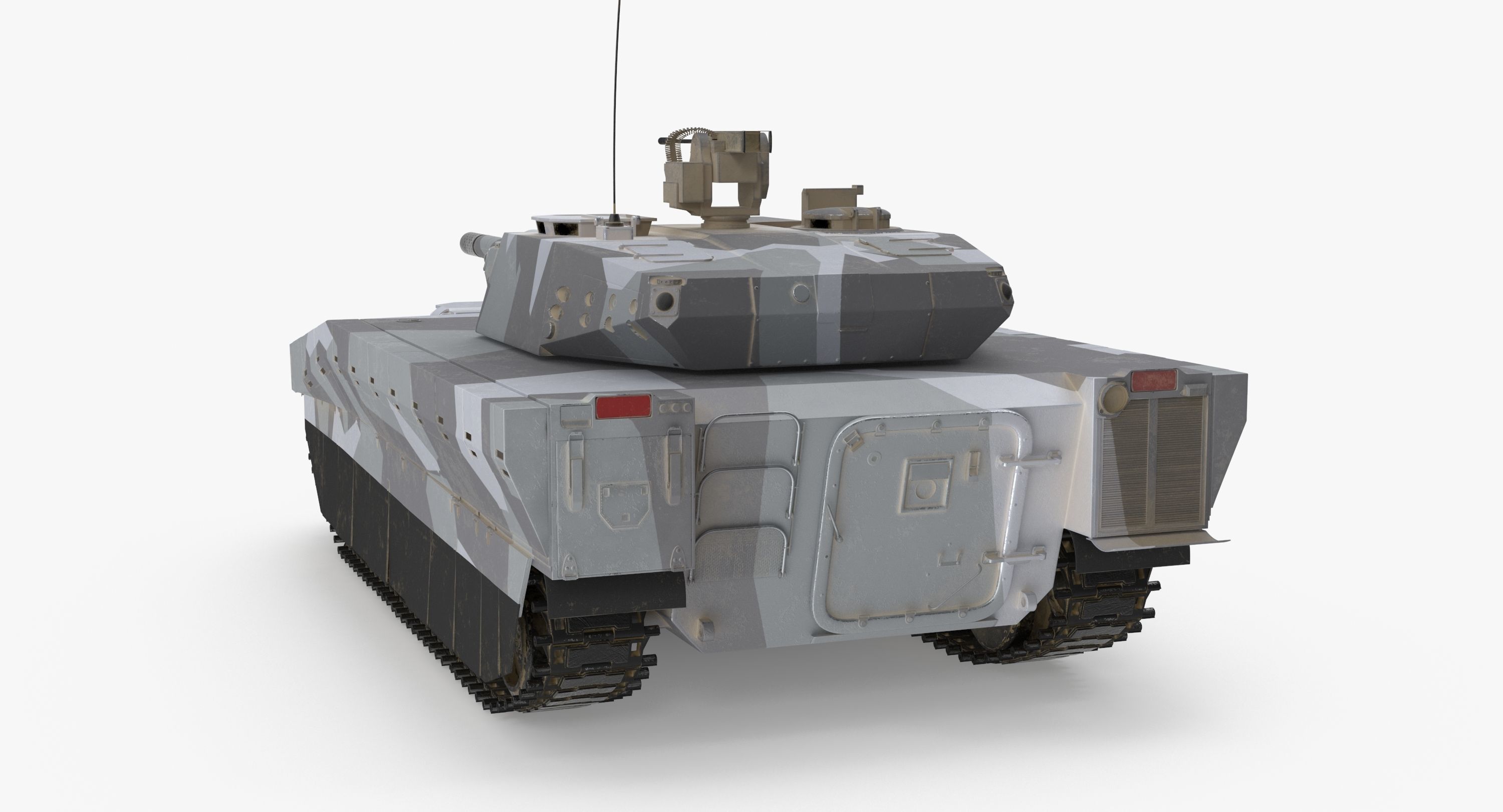 CV90 120T Low-poly 3D model_17