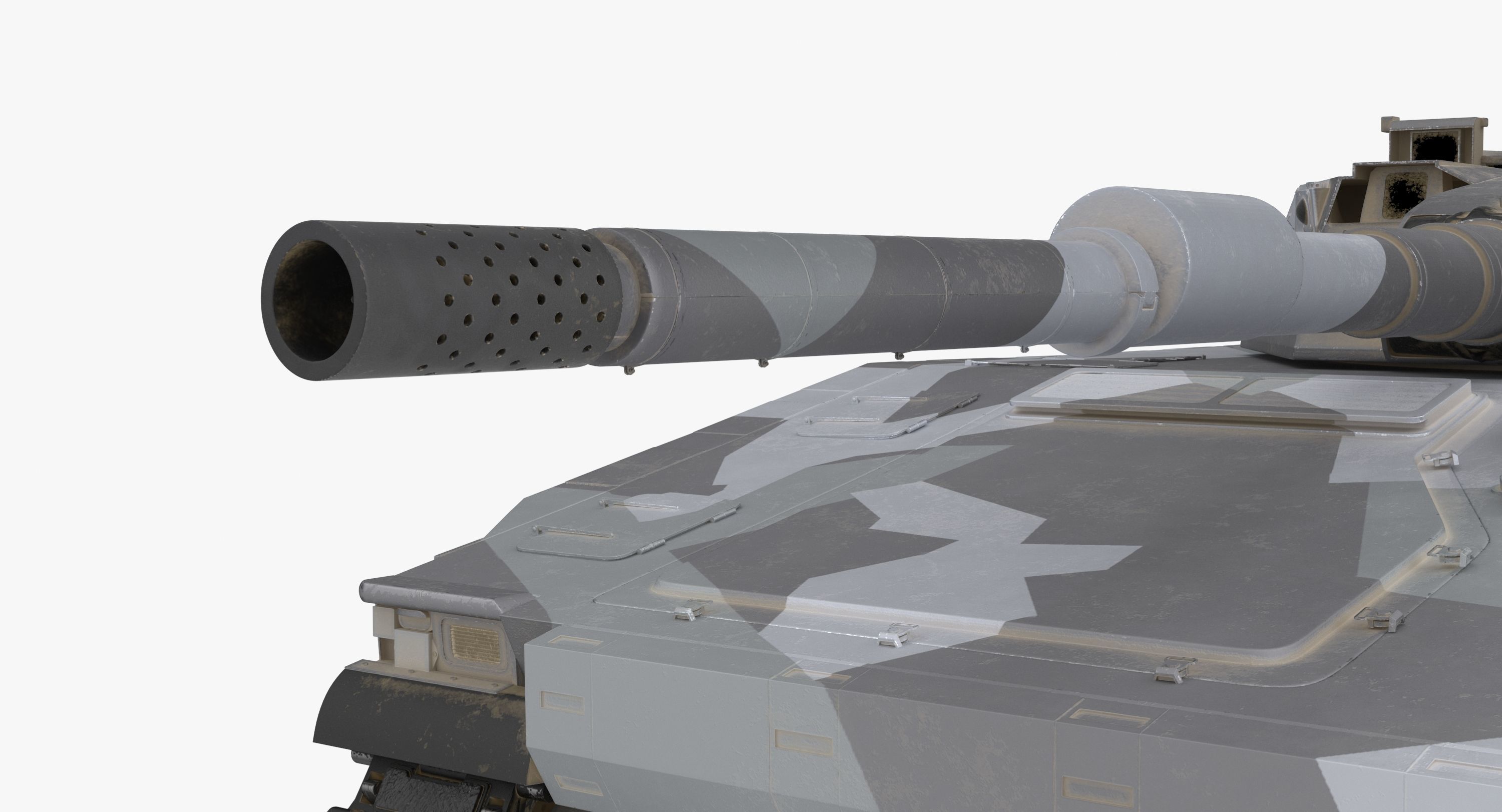 CV90 120T Low-poly 3D model_29