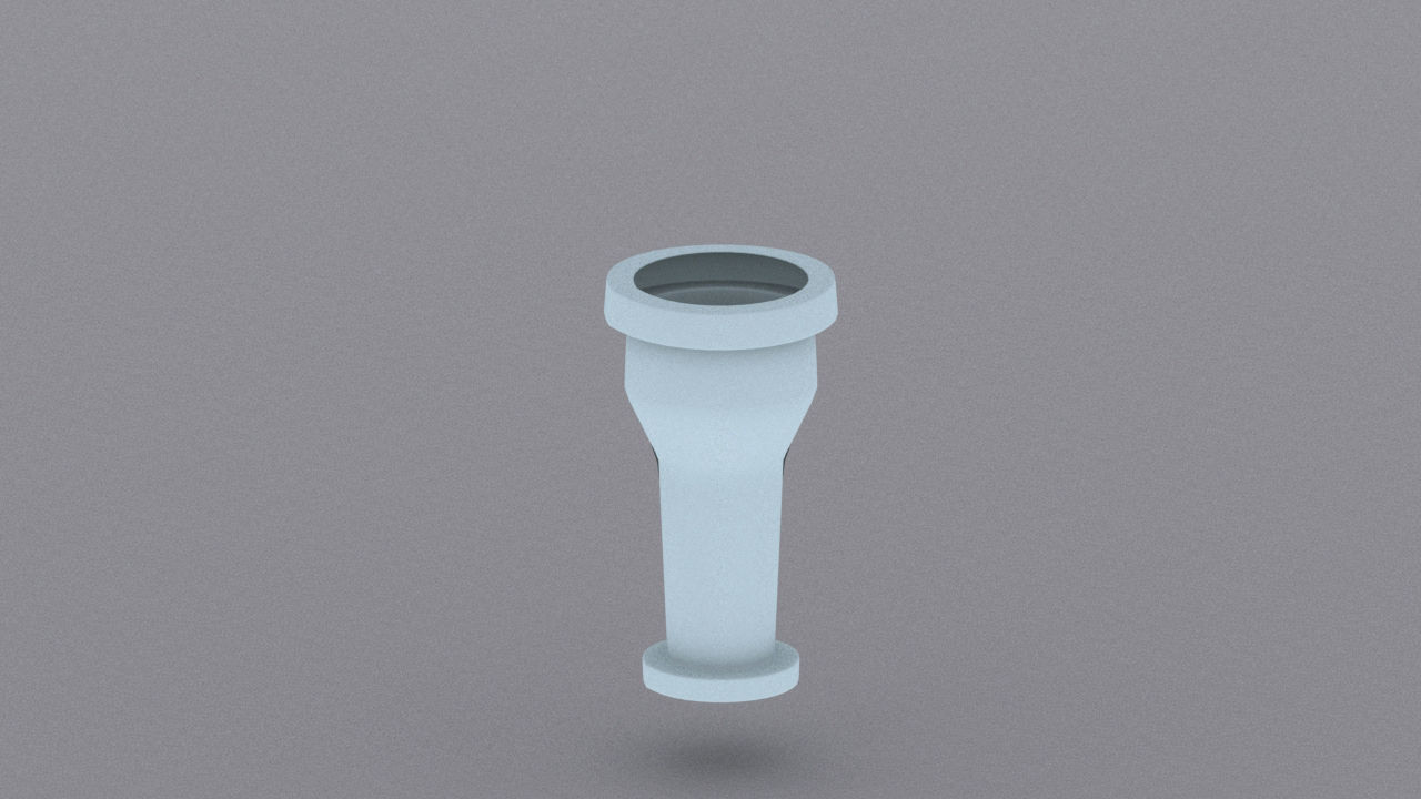 Pipe fittings Low-poly 3D model_13