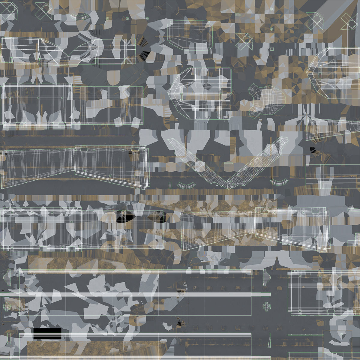 CV90 Armadillo Low-poly 3D model_39