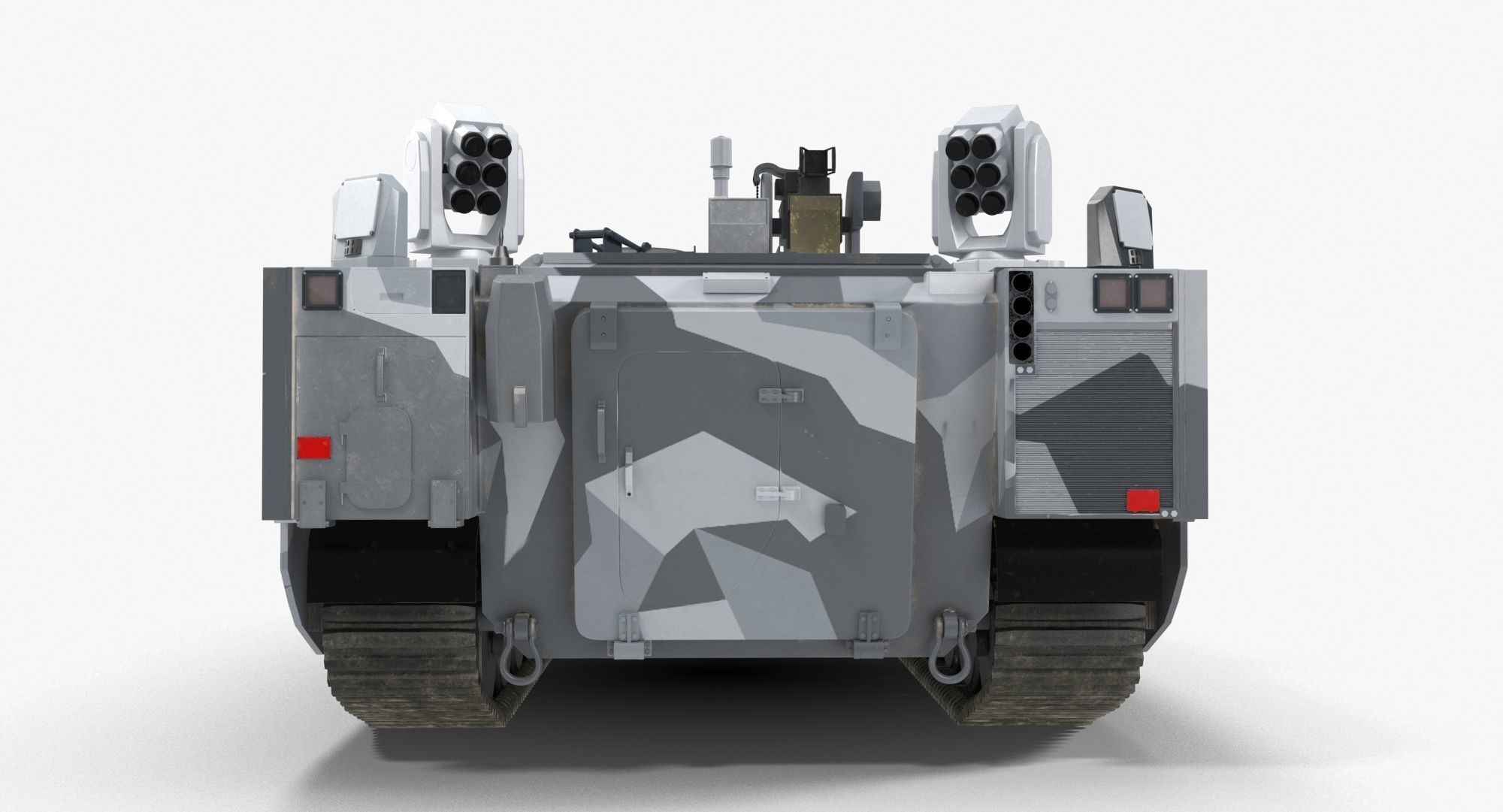 CV90 Armadillo Low-poly 3D model_18