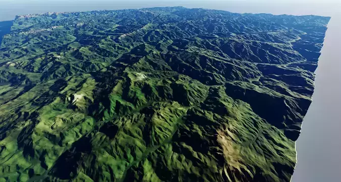 Alp Terrain 5 3D model