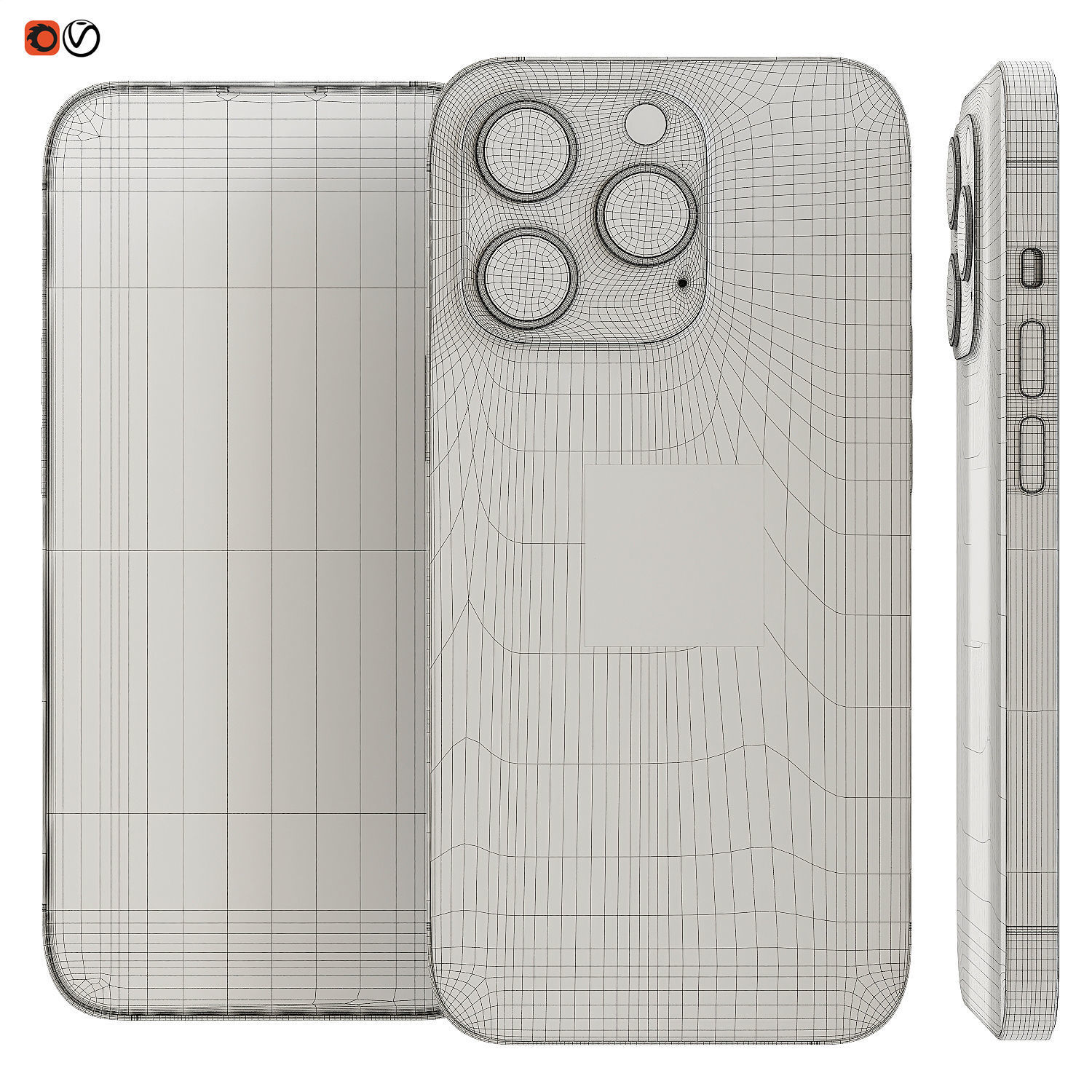 Iphone 15 pro max 3D model_6