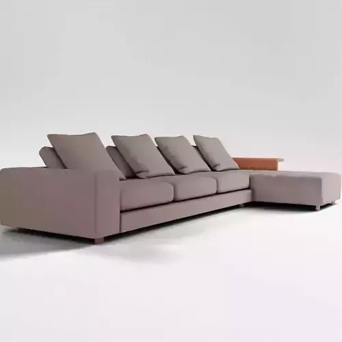 The Long Island Sofa 3D model The Long Island Sofa 3D model
