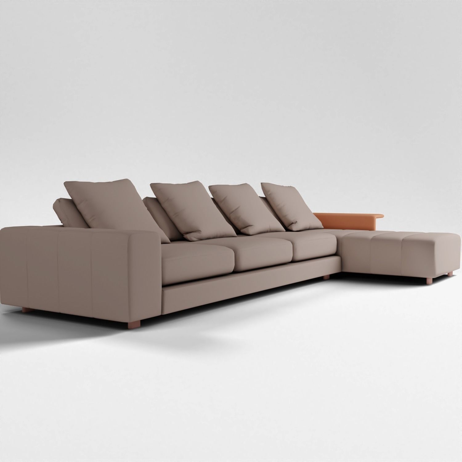 The Long Island Sofa 3D model_0